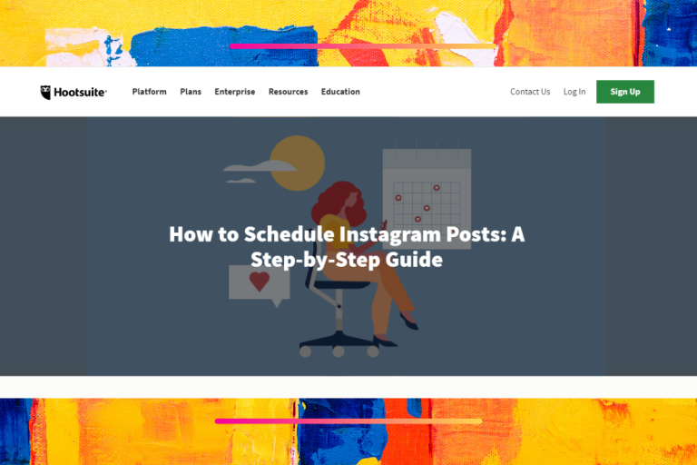Hootsuite - One of the Instagram marketing tools