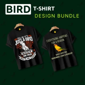 Birds T-Shirt Design Bundle